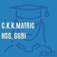 C.K.K.Matric Higher Secondary School logo